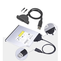 Adaptador Mini Sata A Usb 2.0 Para Lectoras De Laptops cd dvd