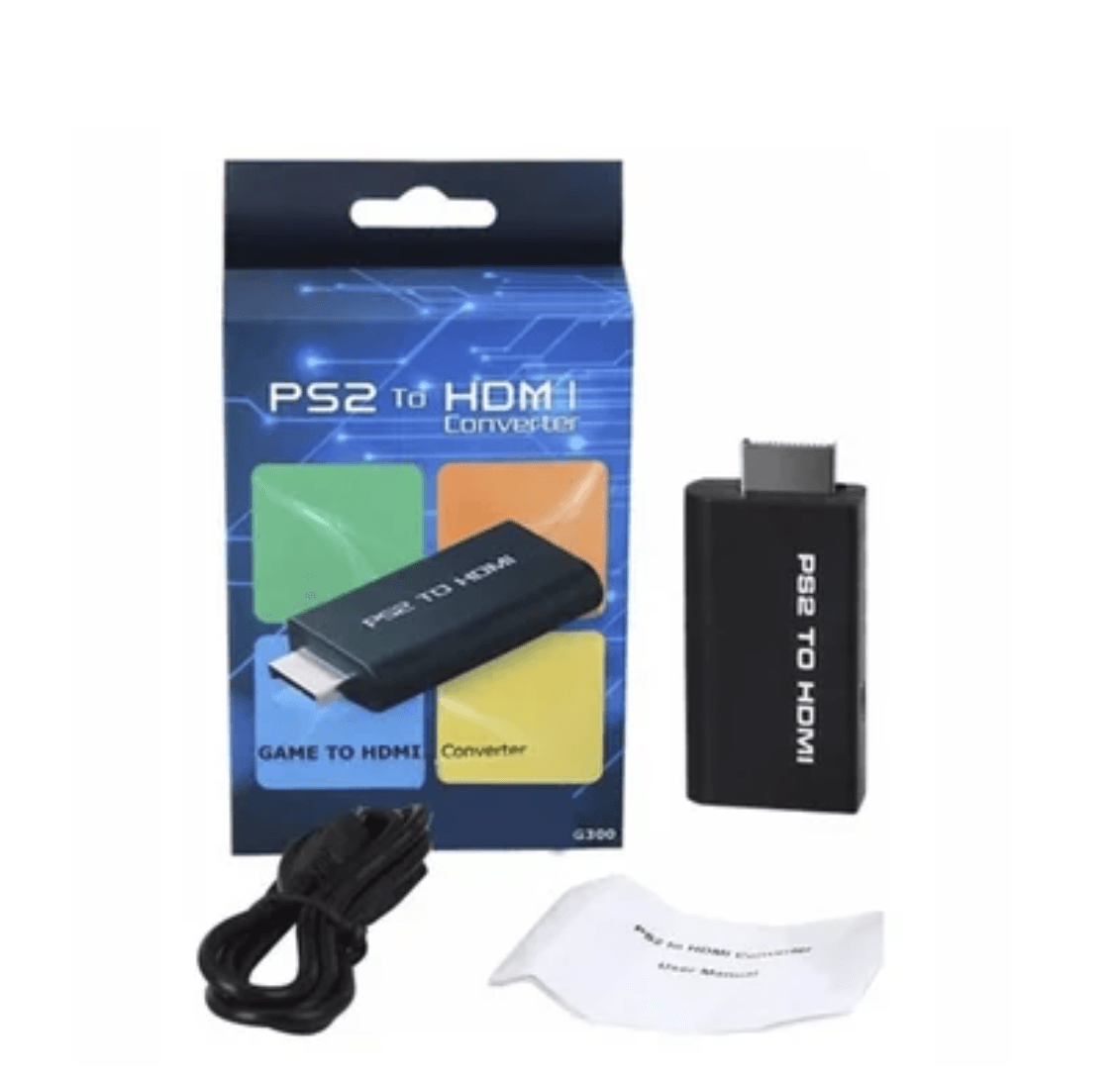 Convertidor PS2 a HDMI video converter audio y video adaptador