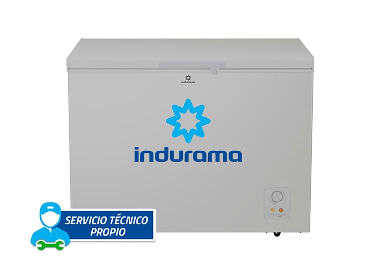 CONGELADOR INDURAMA DEFROST 297L CI-320GR GRIS