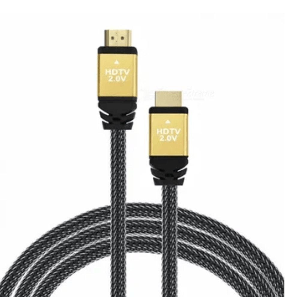 Cable HDMI 3M 3 Metros Ultra HD 3D 4k V2.0 2160P - Enmallado Gris
