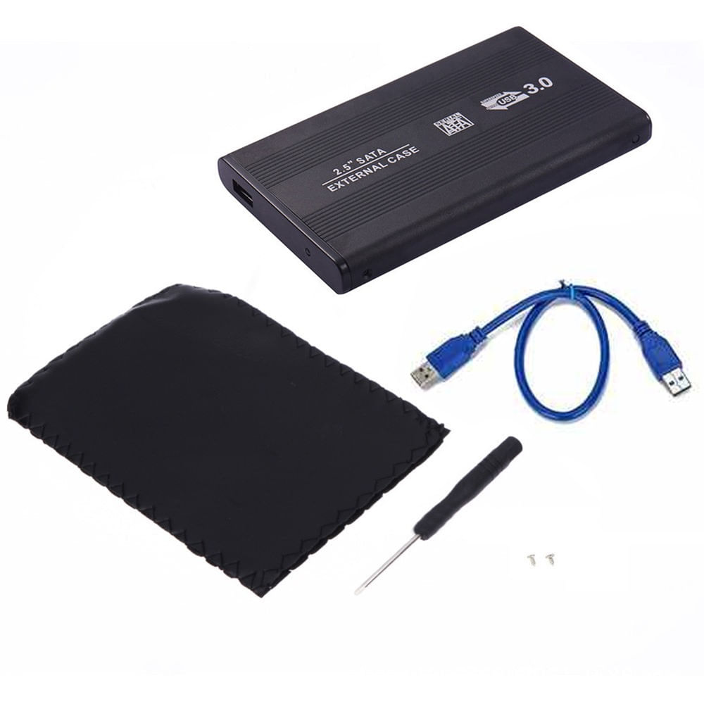 Case Disco Duro Externo Sata 2.5"" Usb 3.0 Laptop Pc Portatil Notebook