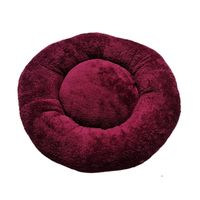 Cama Para Perros y Gatos Donut Lite Guinda Talla XL - MD