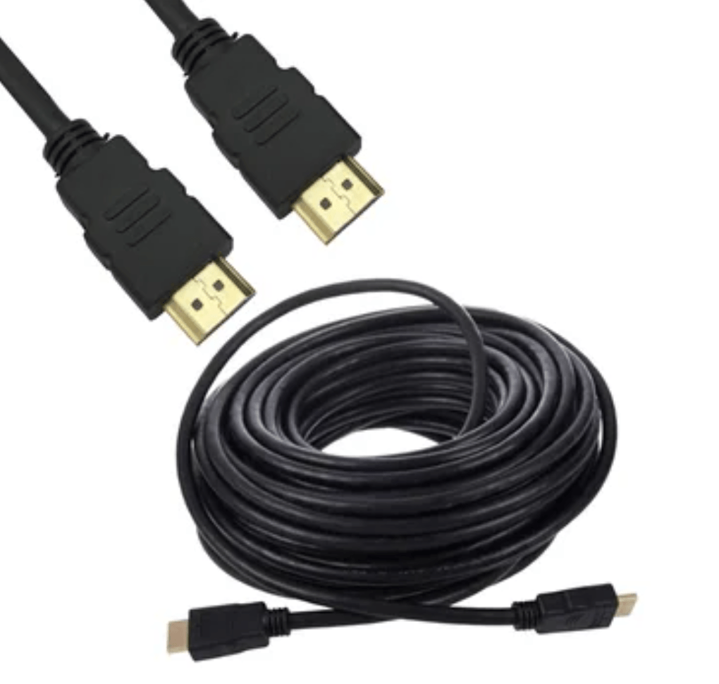 Cable HDMI 15 Metros Full HD 3D V1.4 PVC negro HDMI a HDMI