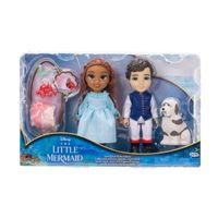 Disney La Sirenita Live Action - Set de Figuras Ariel y Eric