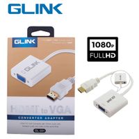 Adaptador Convertidor Hdmi A Vga Glink  Audio 1080p Gl-001
