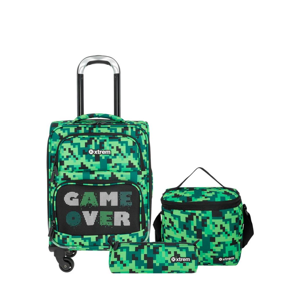 Mochila Con Ruedas Xtrem Speedy Pack 5Xt Verde