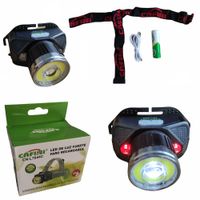 Linterna frontal recargable Cafini Luz led fuerte CN-L7644C