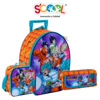 Set Maleta Dragon Ball Gde Eva 3D