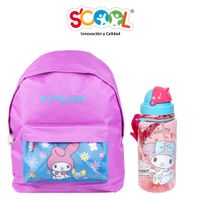 Mochila Melody Tela + Botella