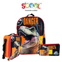 Set Mochila Jurassic Park 1Bol Tela
