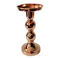 Candelabro Dorado de Latón 19 x 9