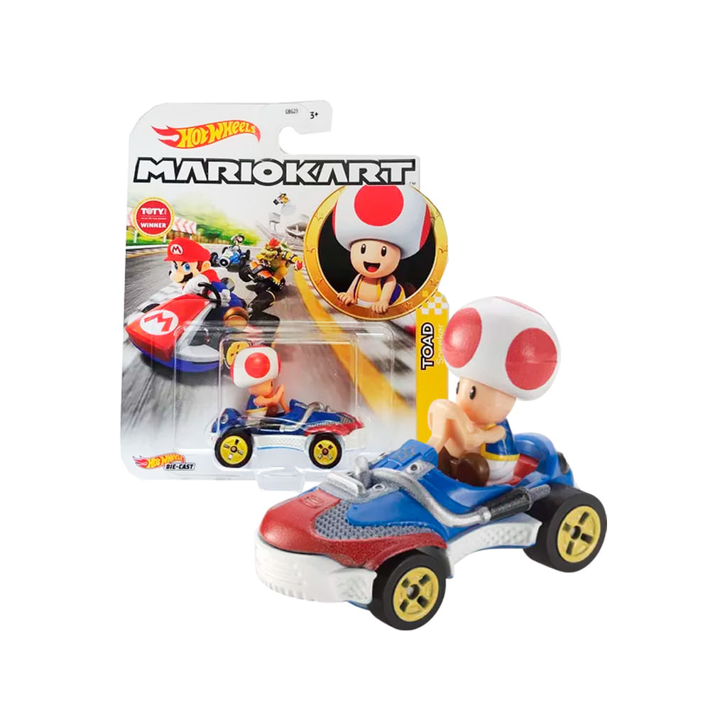 Hot Wheels Mario Kart Toad Modelo B
