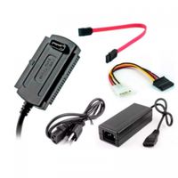 Adaptador De Disco Duro Ide Sata 2.5 -3.5 A Usb Con Fuente