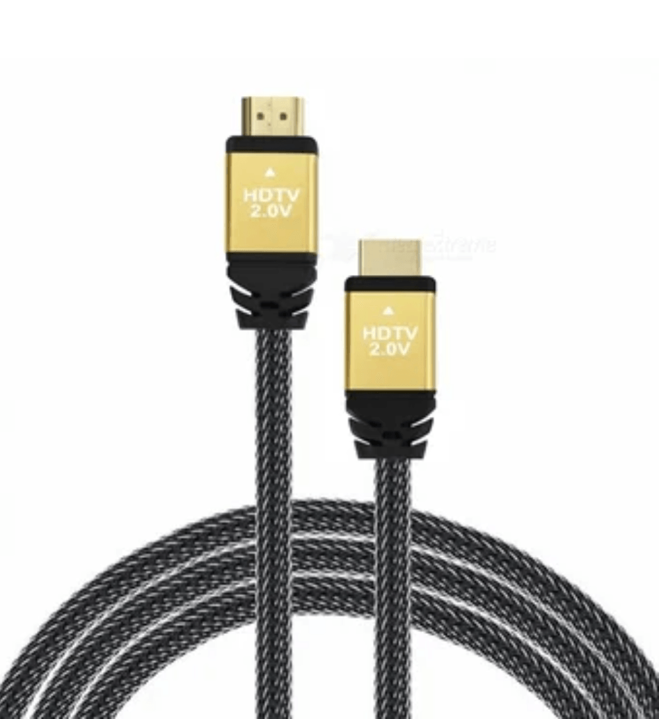 Cable HDMI 5M 5 Metros Ultra HD 3D 4k V2.0 2160P - Enmallado Gris