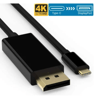 Cable Usb 3.1 C Tipo C A Displayport Pvc Macho 1.5 Metros 4k