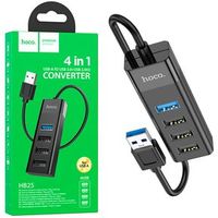 USB 3.0 Hub 4 Puertos 4 en 1 Usb 3.0 + 3 usb 2.0 HOCO HB25 30cm