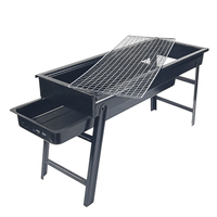 Parrilla a Carbón Plegable Portátil Picnic Extensible