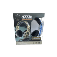 Audifonos Gamer Ain-gm780 Para Ps4 Xbox One Pc Microfono - AZUL MILITAR