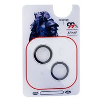 Protector de cámara para iPhone 16, transparente, con aplicador