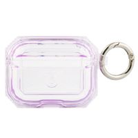 Case para Airpods pro 2da generación, translucido morado
