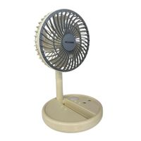 Ventilador Westminster flexible recargable 20W, blanco