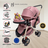 Coche Cuna de Lujo «SUMMER DAY» Edición Limitada Rosa
