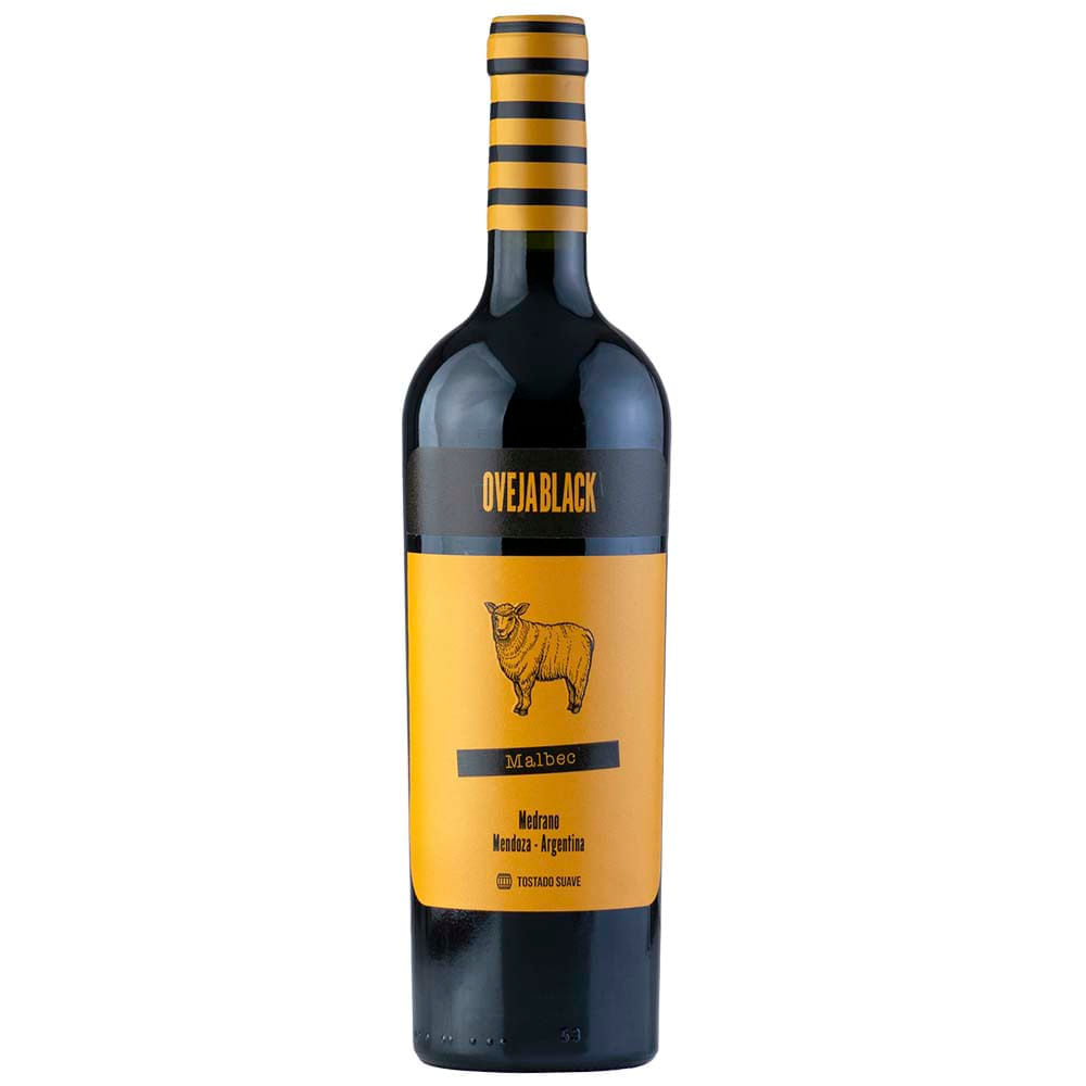 Vino Tinto OVEJA BLACK Malbec Botella 750ml