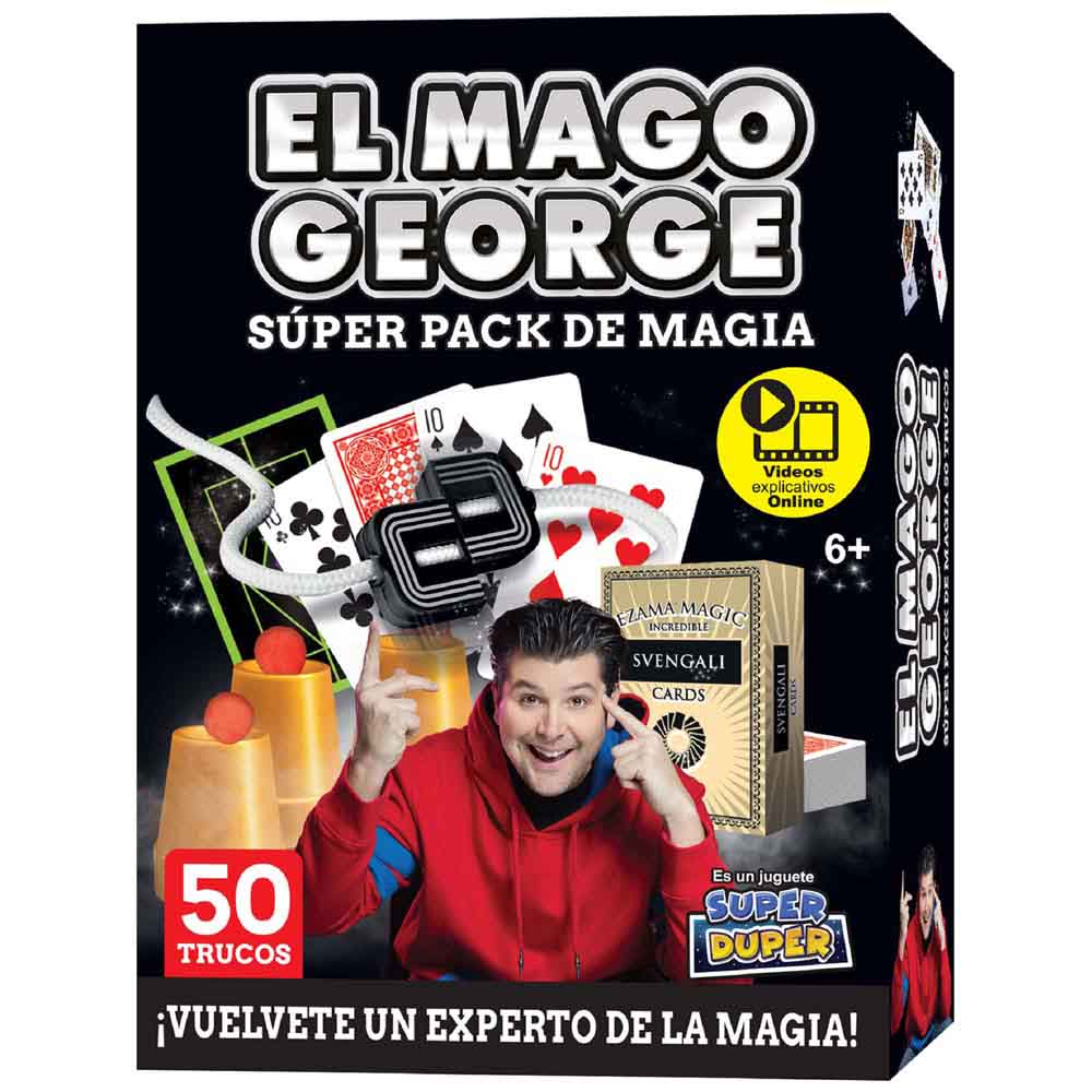 Super packs de Magia 50 trucos EL MAGO GEORGE