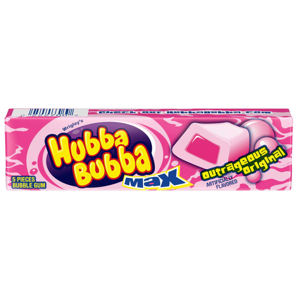 Goma de Mascar HUBBA BUBBA Max Original Bolsa 40g
