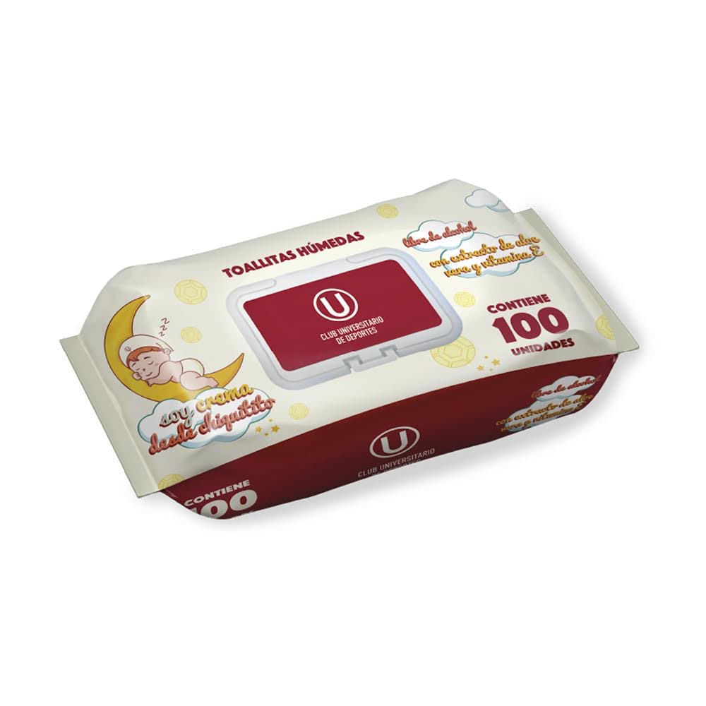 Toallitas Húmedas Universitario Bolsa 100un