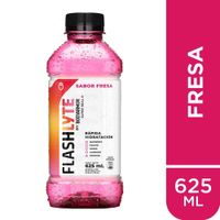 Rehidratante FLASHLYTE Sabor a Fresa Botella 625ml