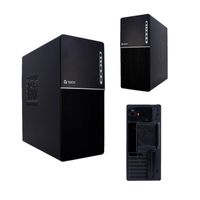 Case TEROS TE-1037S Factor de forma ATX 250W USB 3.0 2.0 audio negro