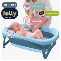 Bañera Pleglable ""JELLY"" Con Termostato BLUE