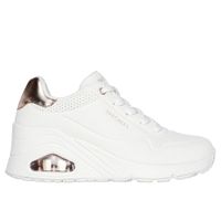 Zapatillas Urbanas Skechers Mujer Uno Wedge 177520-Wht Blanco