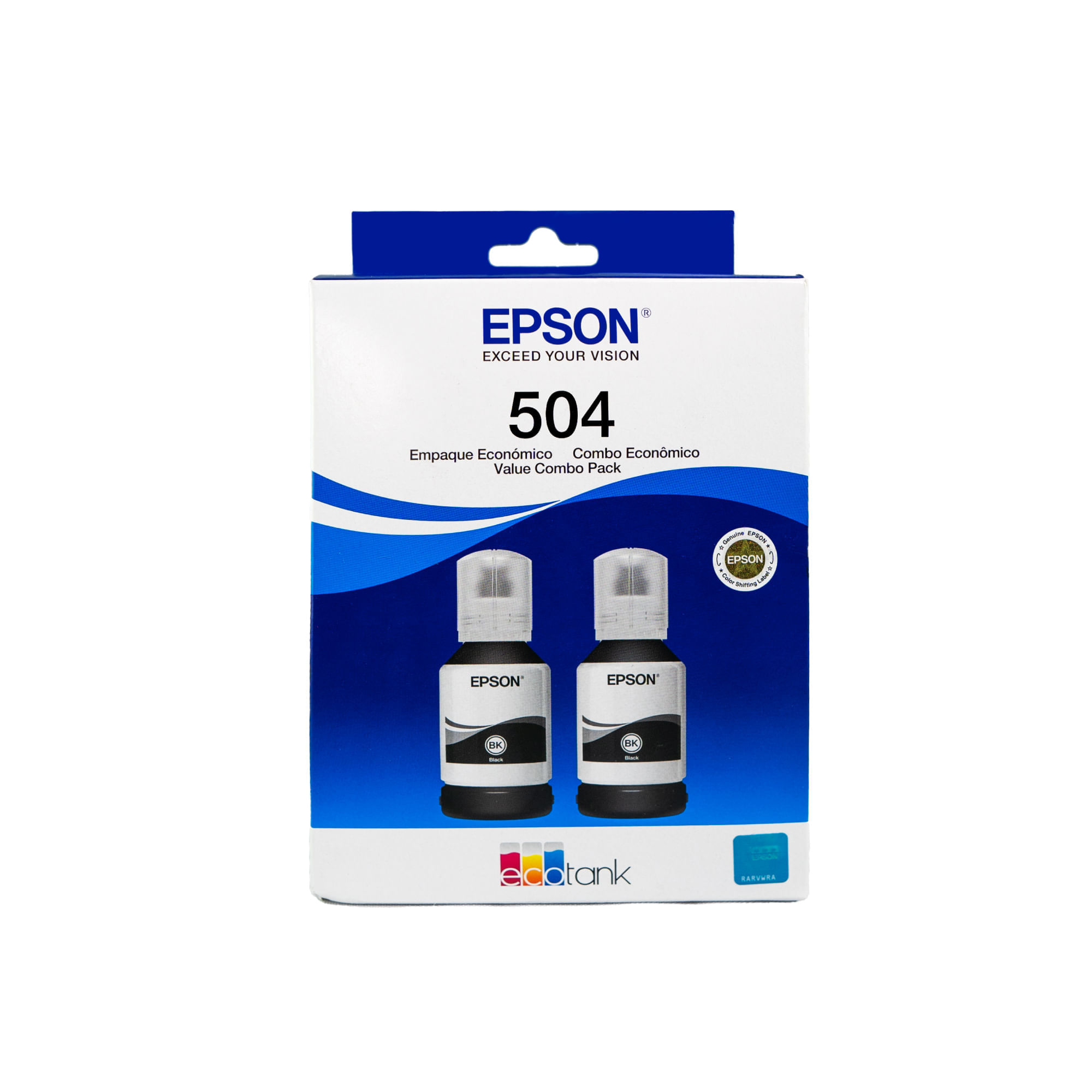 Pack EPSON Dos Tintas N T504