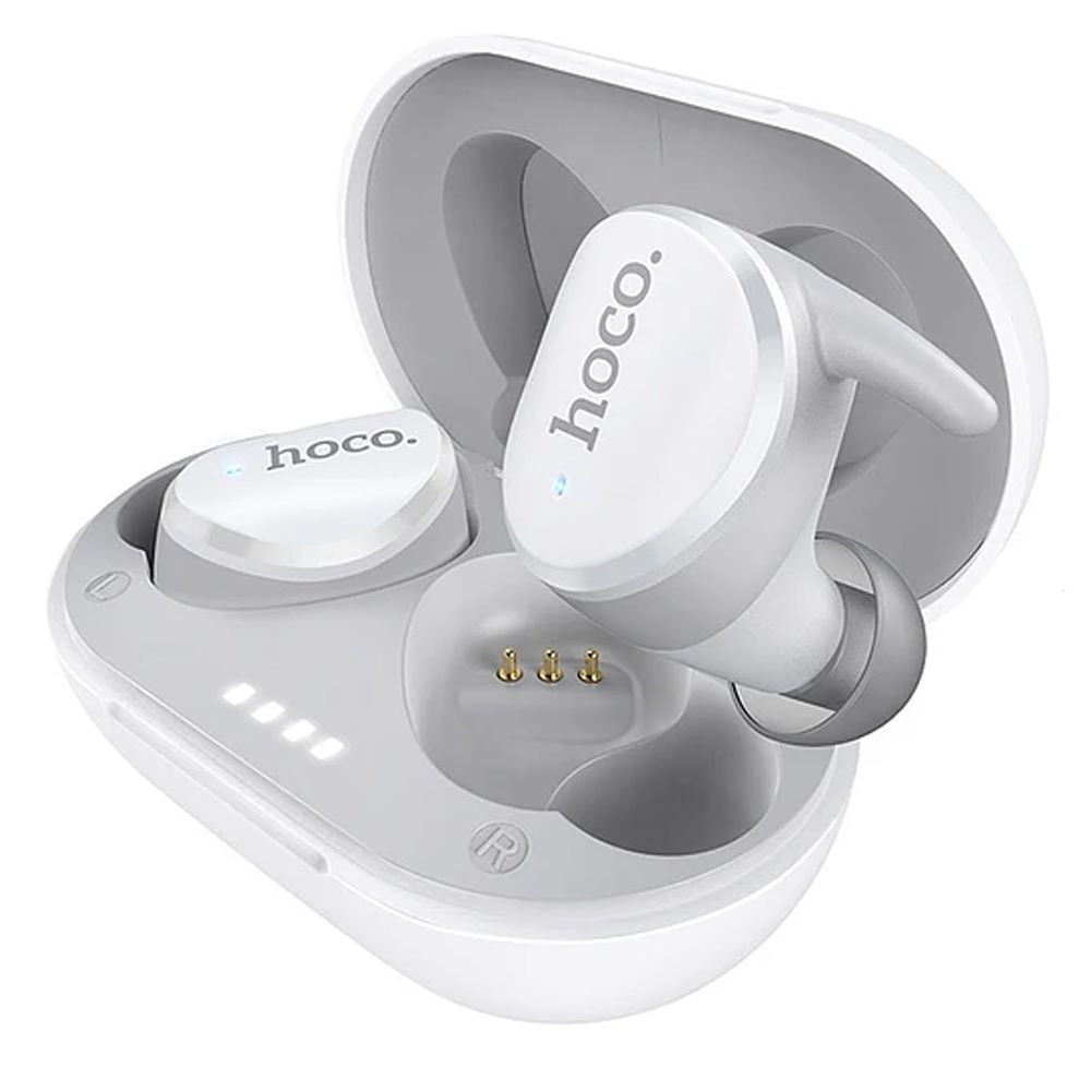 Audífonos HOCO ES41 TWS Bluetooth 5.0 480mAh rango 10 metros Blanco