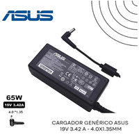 CARGADOR COMPATIBLE ASUS 19V 3.42A 65W - 4.0*1.35MM