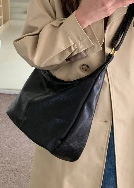 Bolso Cruzado Melina de Moda Coreana con Gran Capacidad y Correa Ajustable