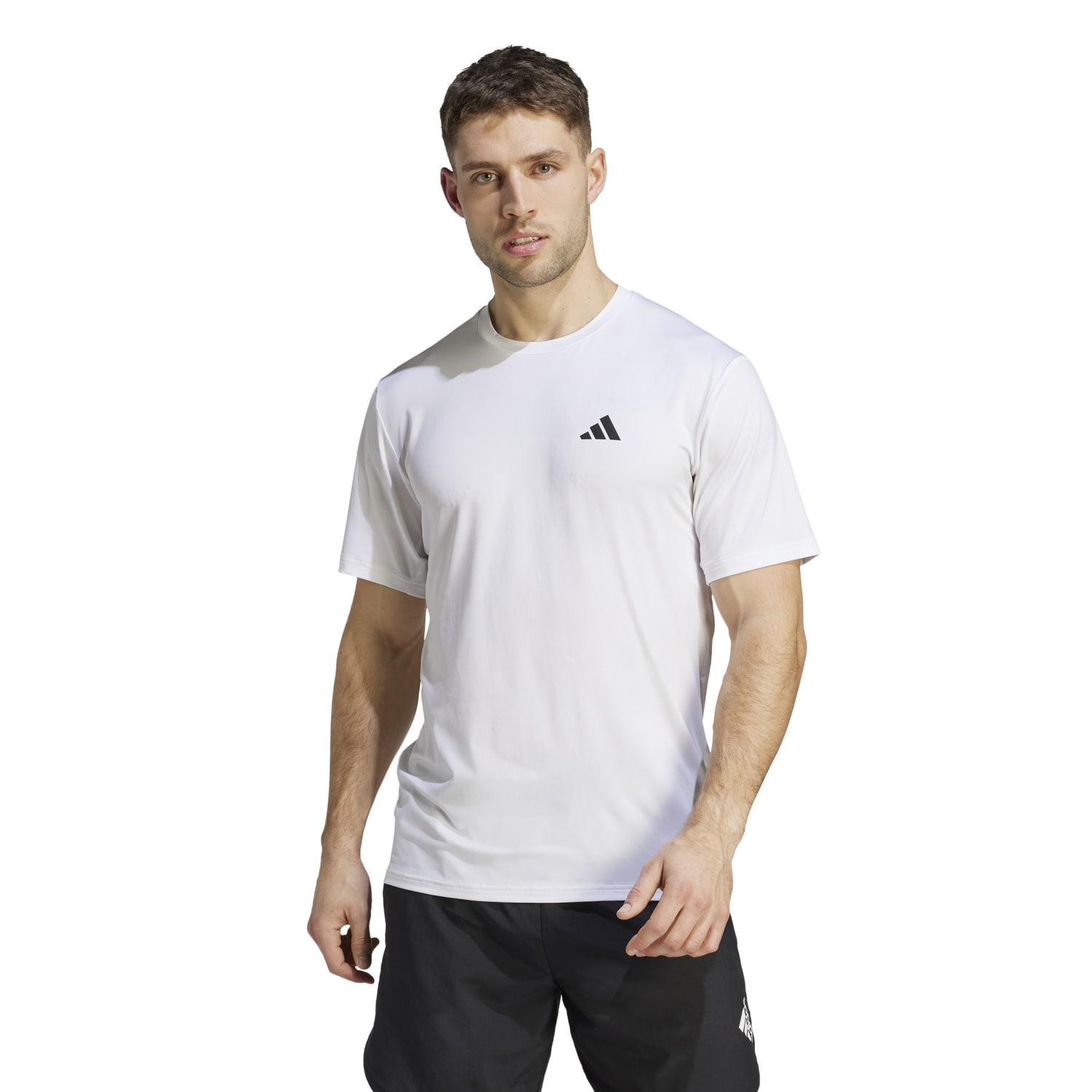 Polo Deportivo Adidas Hombre Tr-Es Stretch T Ij7020 Blanco