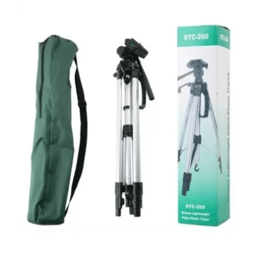 Trípode Camara Celular 3 Secciones 1.50m + Funda + Soporte