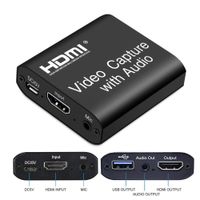 Capturadora De Video Usb 3.0 Hdmi Capture Con Audio Y Microfono 4k