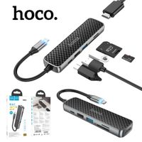 6 en 1 tipo C a HDMI USB 3.0 + TF Micro SD Lector de tarjetas hub hoco