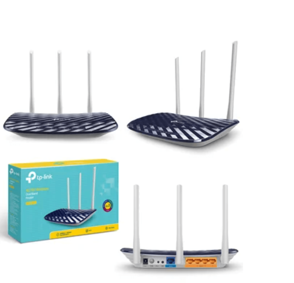 Router TP-LINK 433Mbps Archer C20 3 en 1 repetidor punto de acceso 3 A