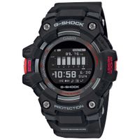 Reloj Casio G-Shock G-Squad GBD-100-1 Bluetooth Mobile Link Acuático Luz Led Resina Negro