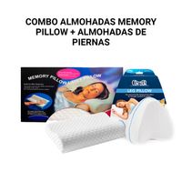 1 Almohada Memory Pillow + 1 Piernas
