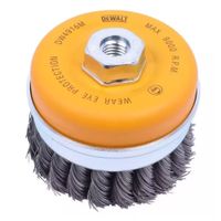 Cepillo de Copa Trenzada 4"" x M14 Dewalt DW4916M