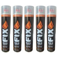 5 Gas Butano FIX Ultra Refinado Recarga Todo Tipo Encendedores soplete