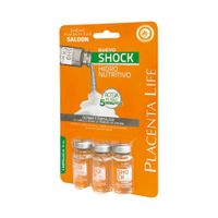Ampolla Capilar Placenta Life Saloon Hidro Nutritivo - Blister 3 UN