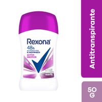 Desodorante Rexona Woman Barra Active Emotion - Frasco 50 G