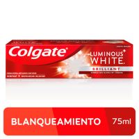 Crema Dental Colgate Luminous White Brilliant Mint - Tubo 75 ML